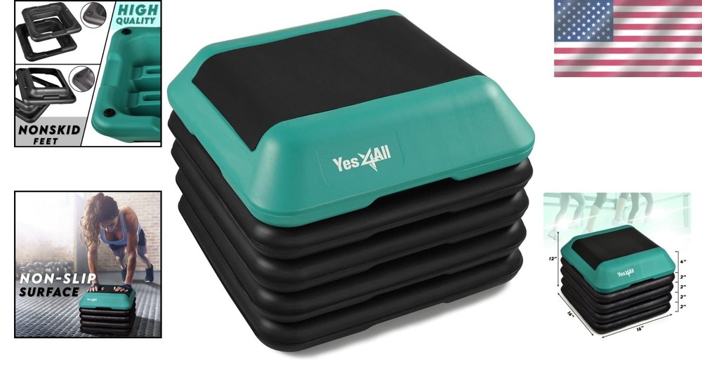 Home Gym Exercise Platform with Height Adjustability
