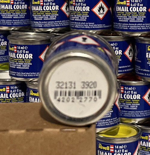 Revell Enamel Paint # 32131, Gloss Fire Red.