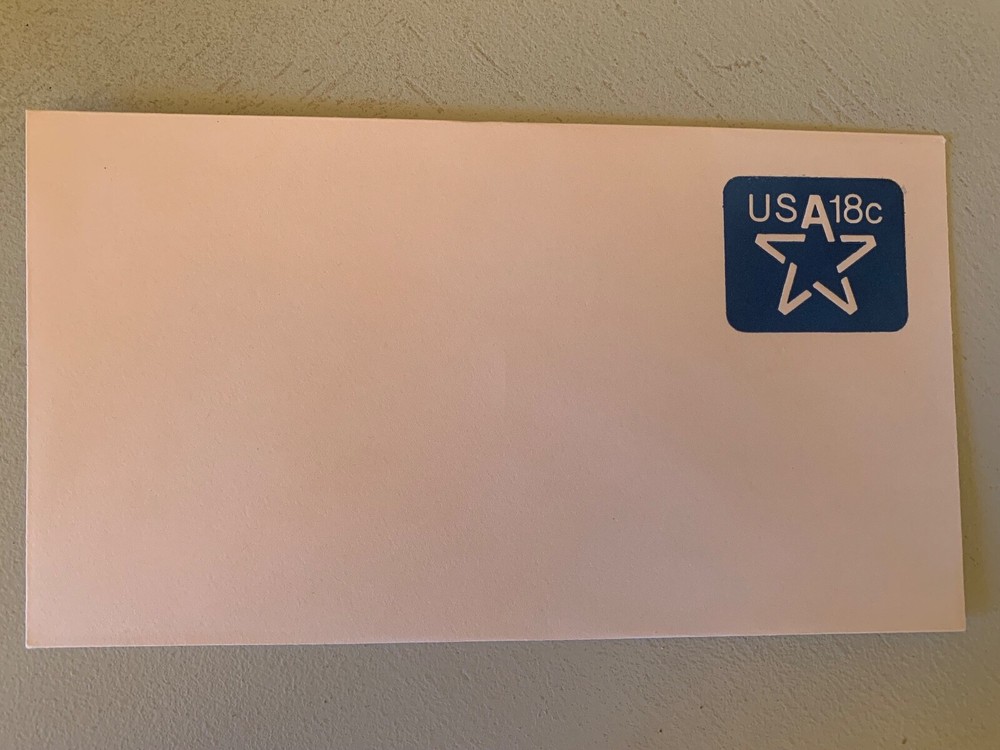US Stamps SC# U593 Star 18c envelope  MNH 1981