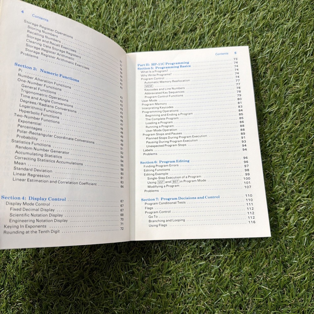 Hewlett Packard HP-11C Owner's Handbook Problem-Solving Guide Manual 05/84