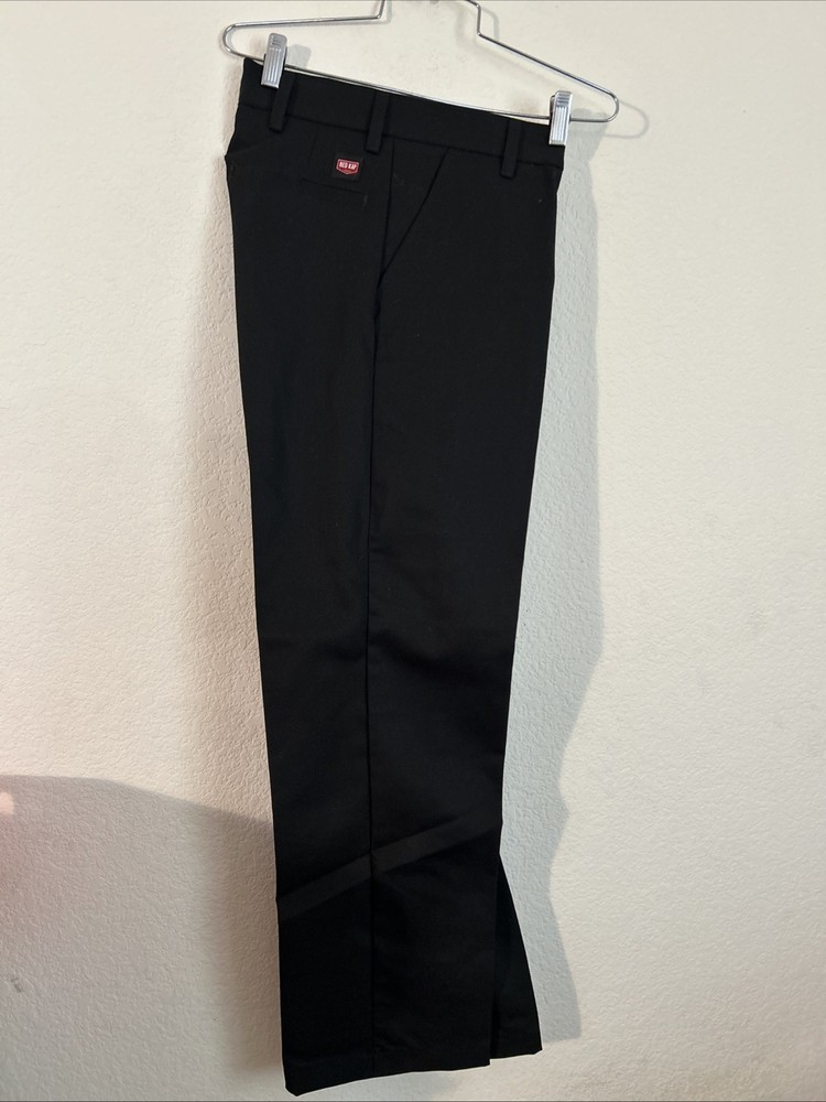 red kap work pants Black 28x30 Nwt