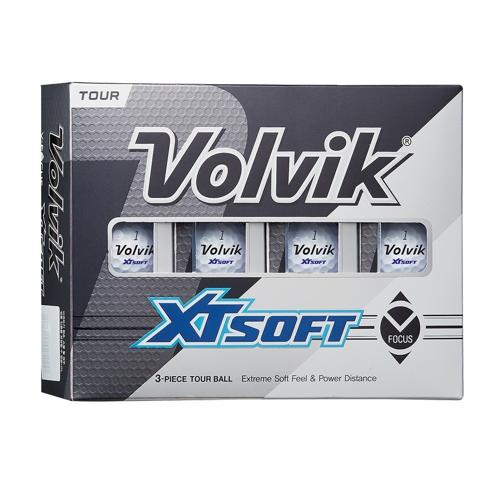 Volvik 2022 XT Soft Golf Balls White - 1 Dozen