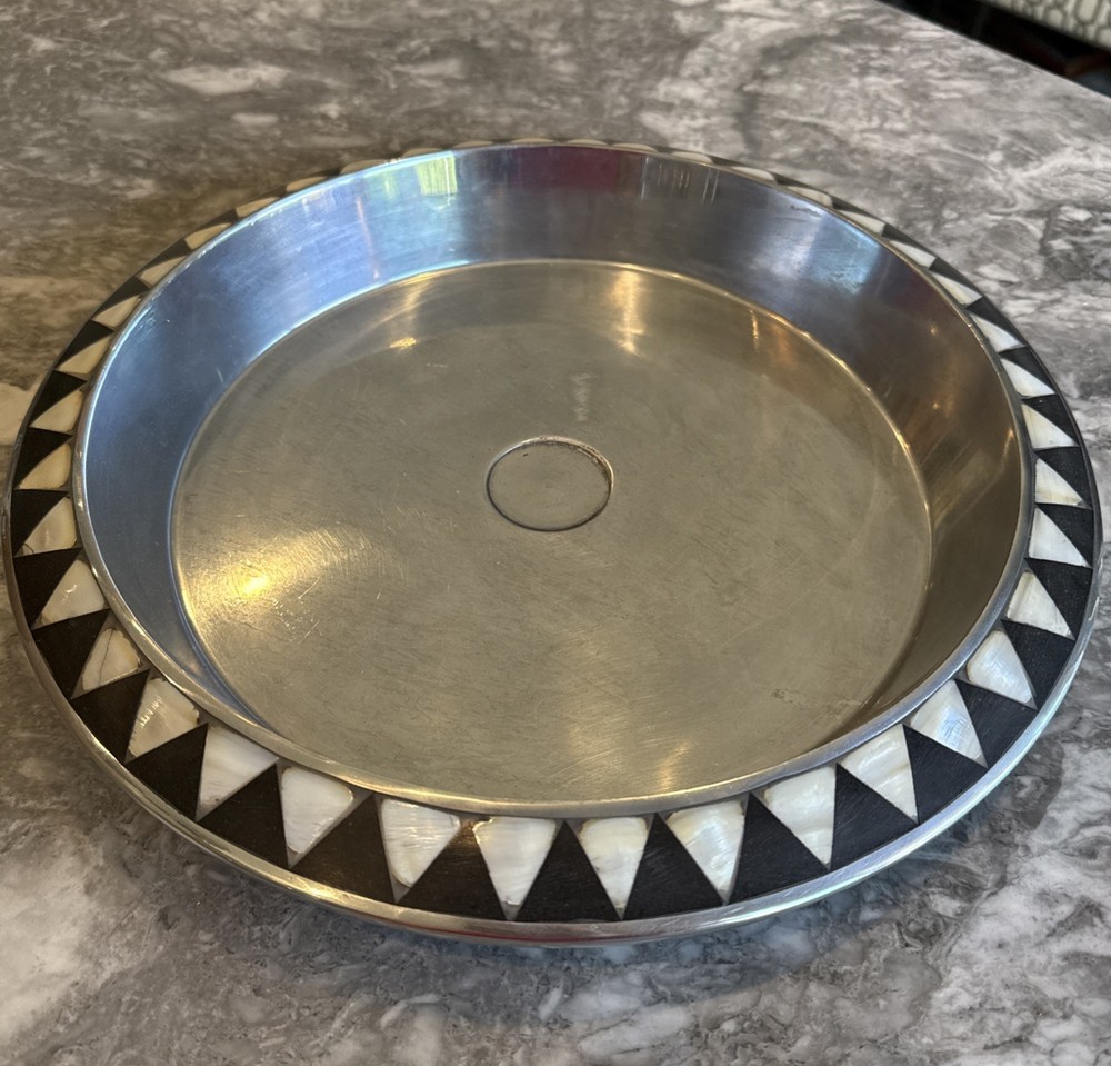 Towel Silver Bow And Dish Set - Black/White