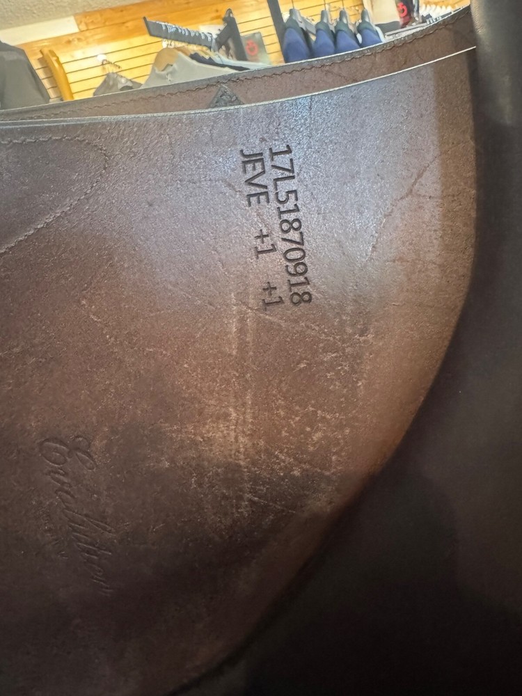 2018 Equipe Evolution Jumping Saddle 17 Medium-Wide