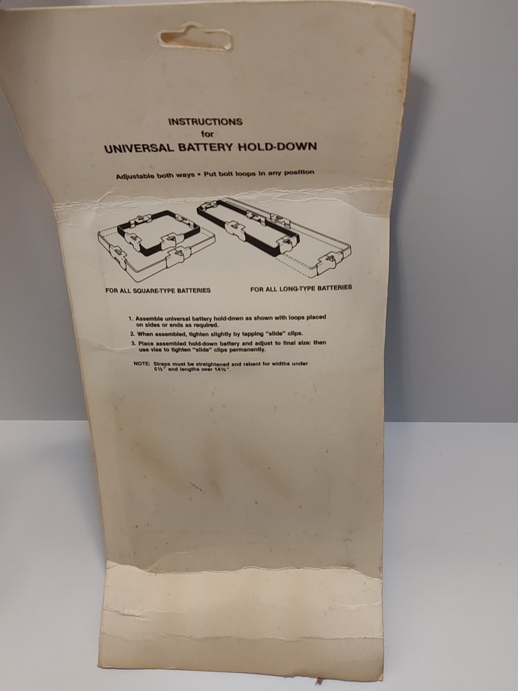 CHAMP Universal Battery Hold-Down #111700