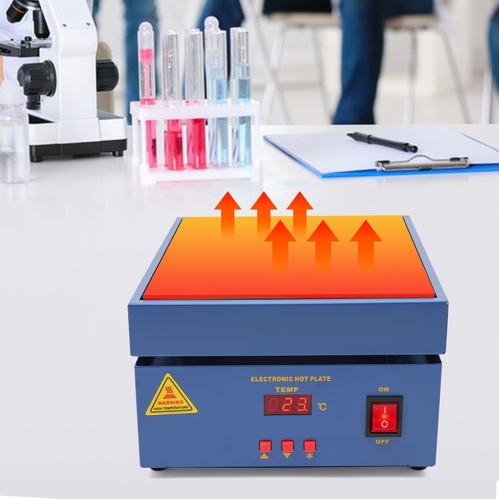 High-Performance Electric Hot Plate with Precise Temperature Control 800W