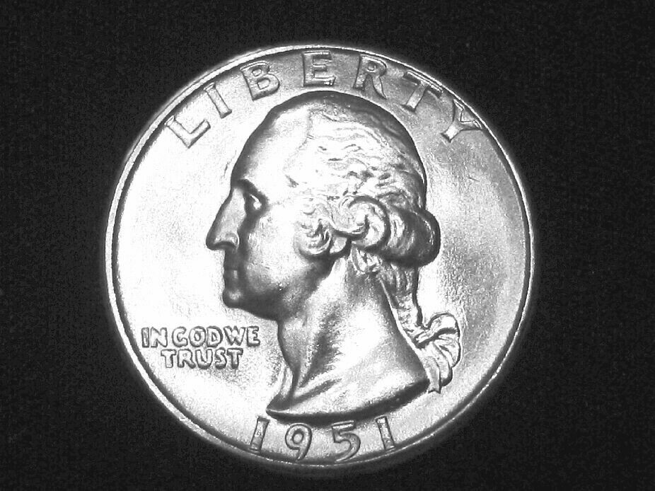 1951-D Washington Quarter --- Very Choice Uncirculated