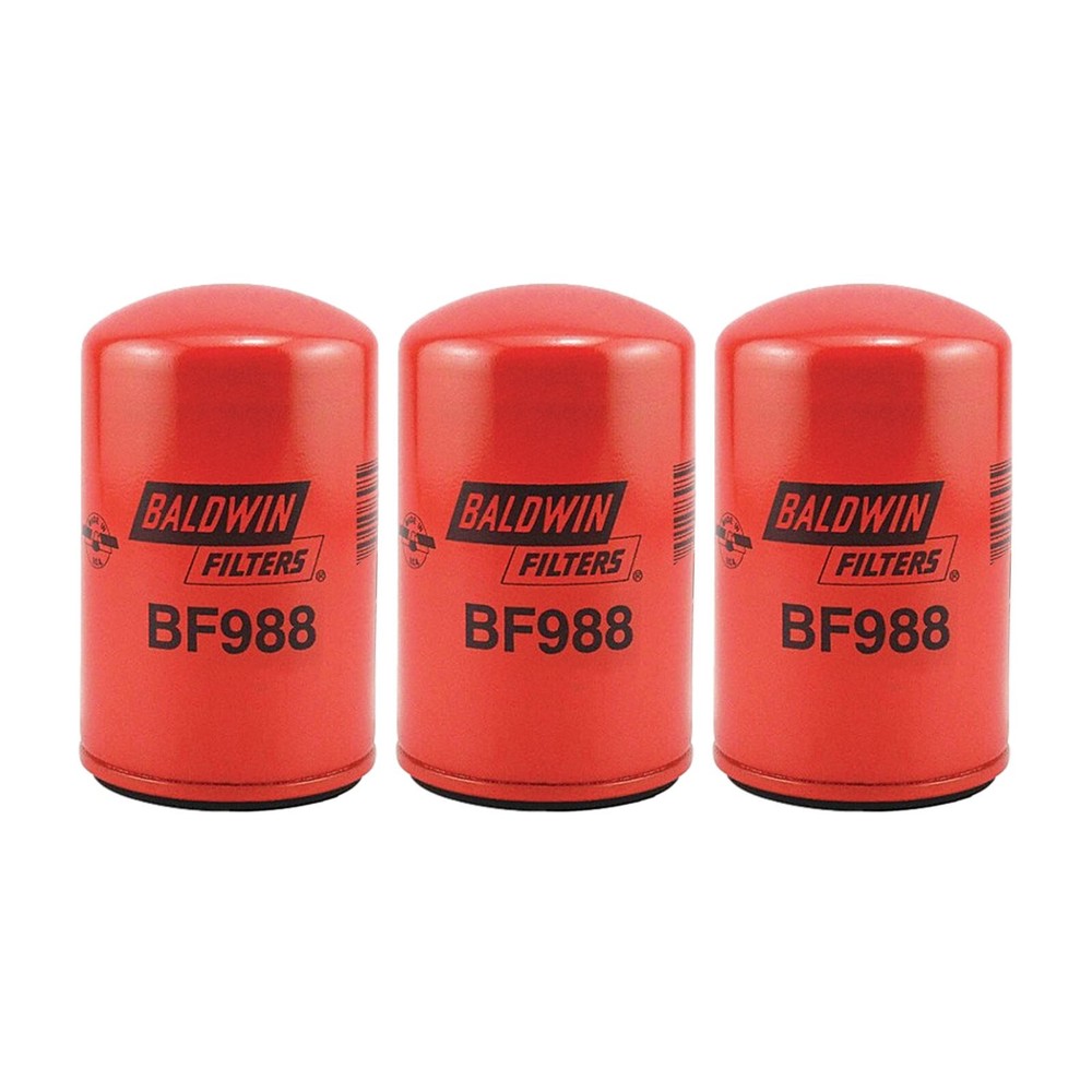 Fuel Filter Baldwin BF988 (Pack of 3)