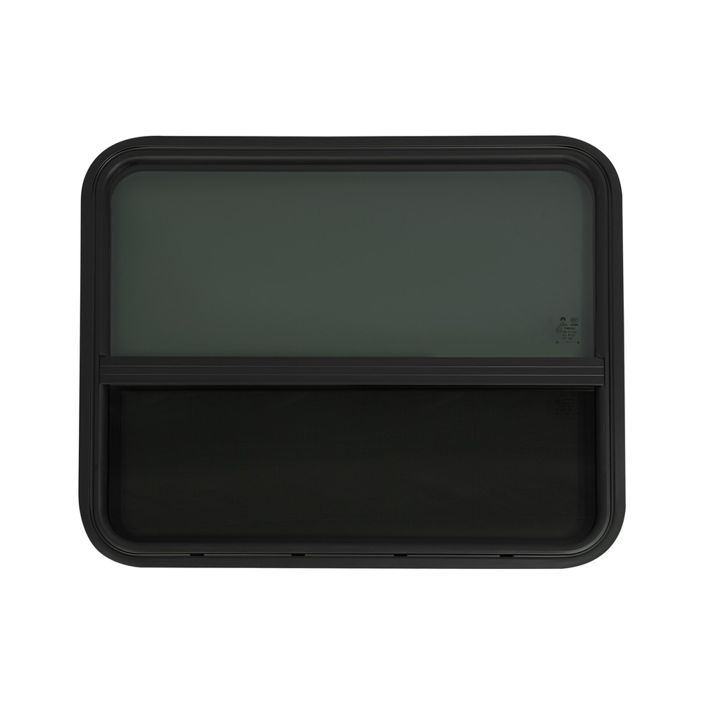 RV Window Vertical Slide Window Rectangular Venting Window Clip-on Mounting