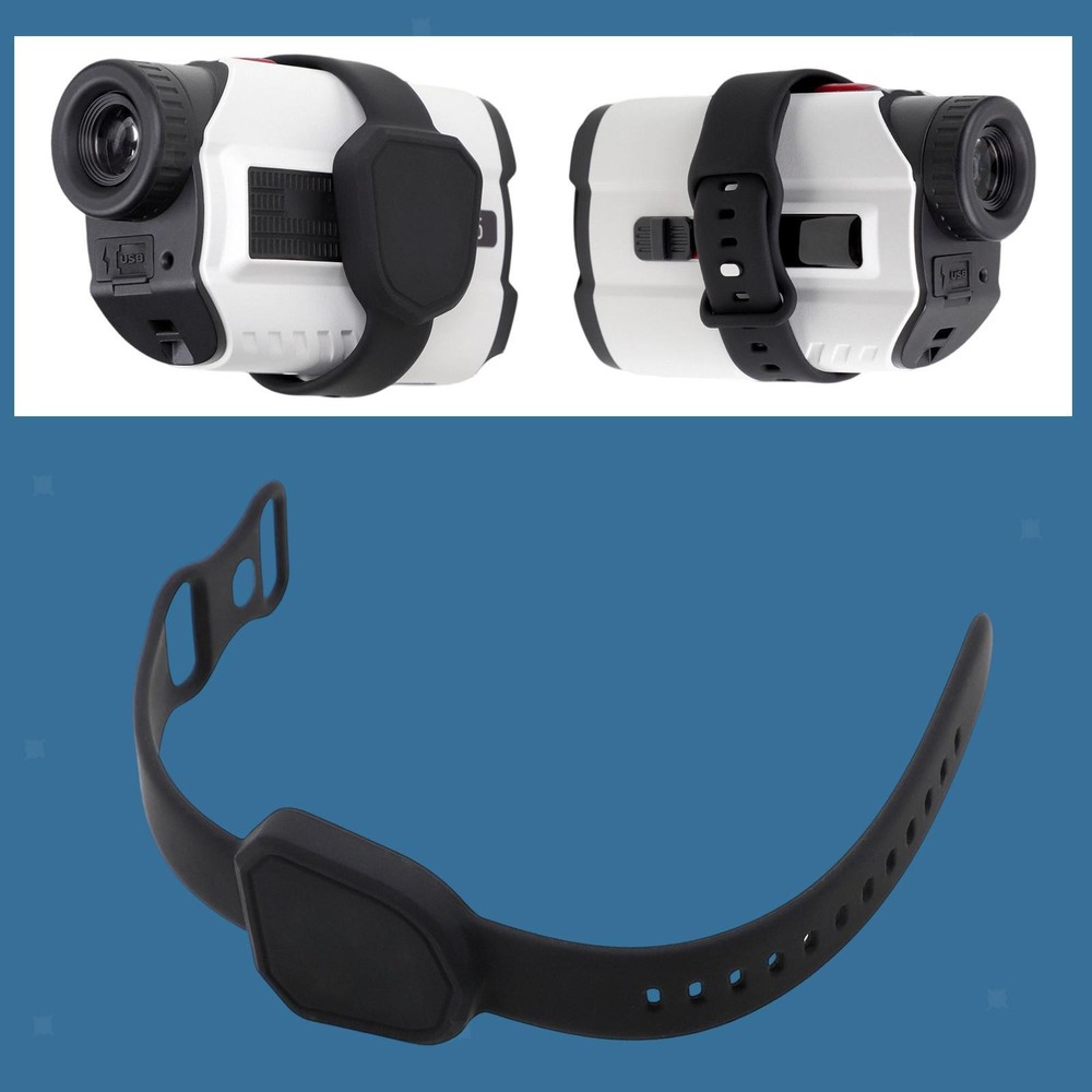 Golf Rangefinder Strap Magnetic with Strong Attachment Silicone Holder Strap