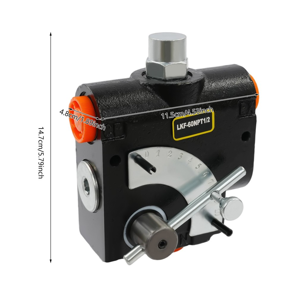 Hydraulic Adjustable Variable Flow Control Valve for Efficient Fluid Control