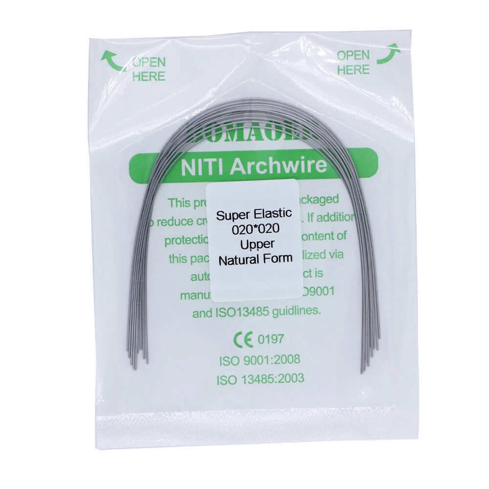 10 packs Professional NiTi Arch Wire, Super Elastic Rectangular for Braces
