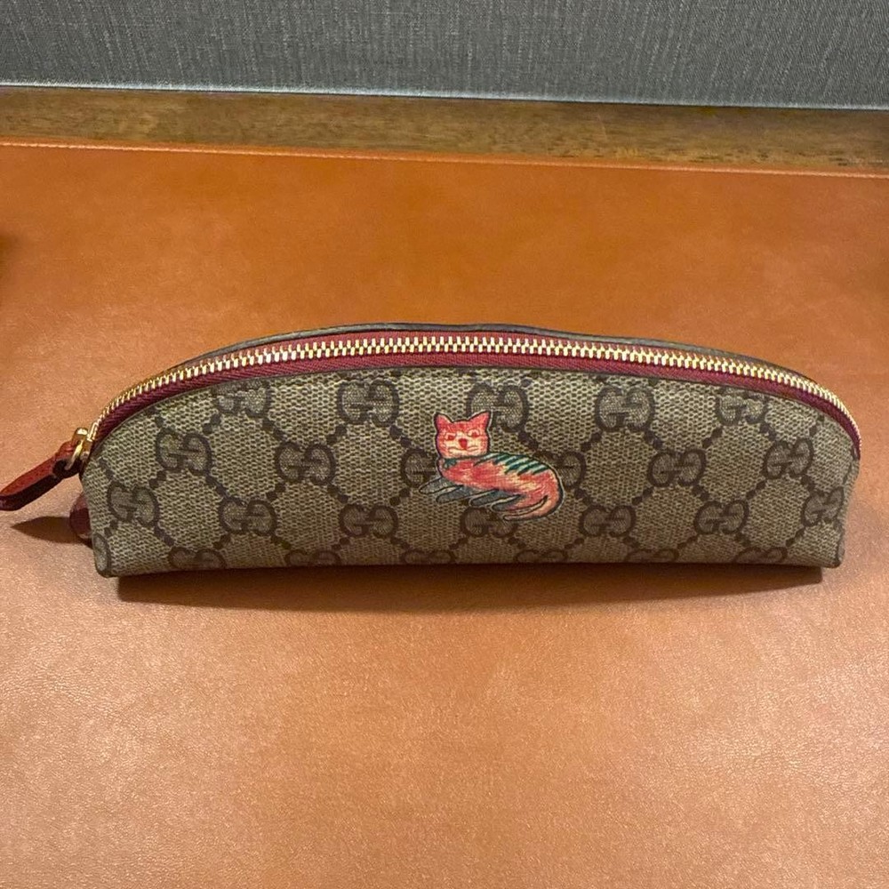 GUCCI pencil case cat pencil case