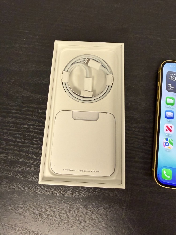 iPhone 14 Unlocked Yellow 128GB Tested & Working!