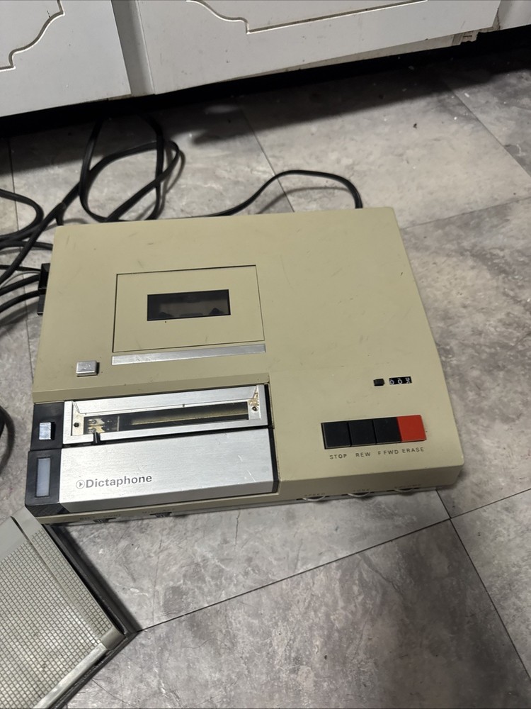 Dictaphone 241 Standard Cassette Recorder and Transcriber - , untested