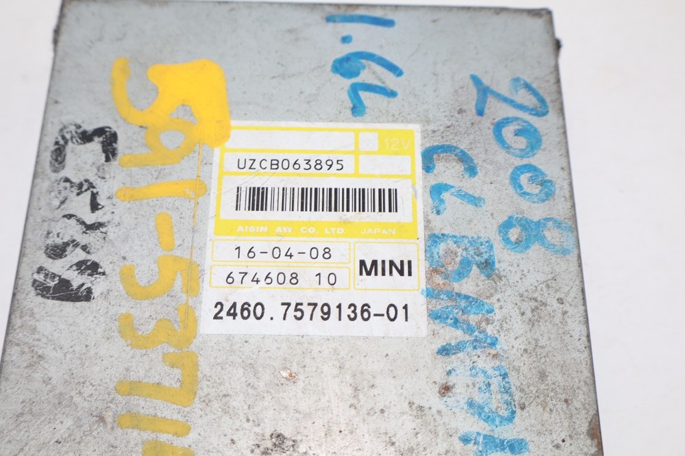 2008-2009 Mini Cooper Transmission Control Module Unit 7579136 OEM