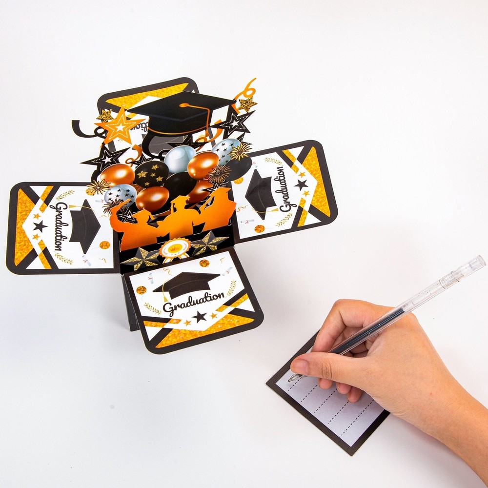 Graduation Celebration - Pop Up Graduation Card with Envelope