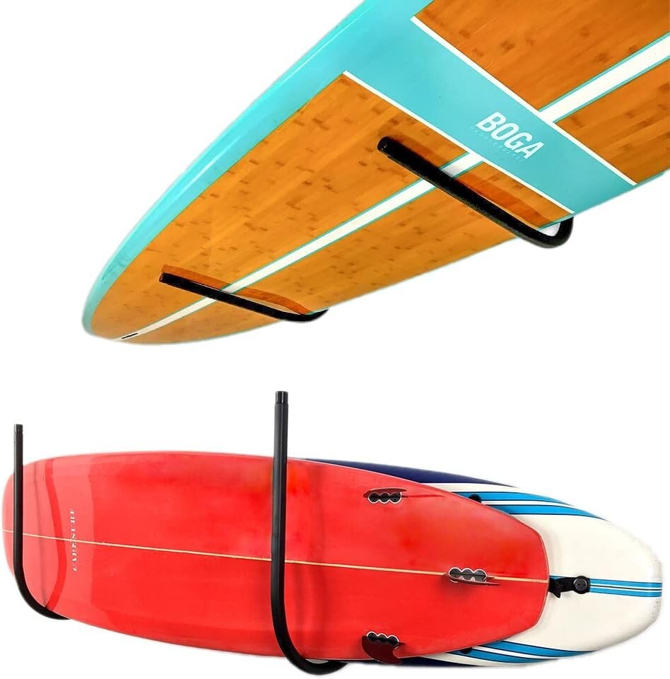 Paddleboard & Surfboard SUP Storage Rack Ceiling & Wall Mount Garage Organizer