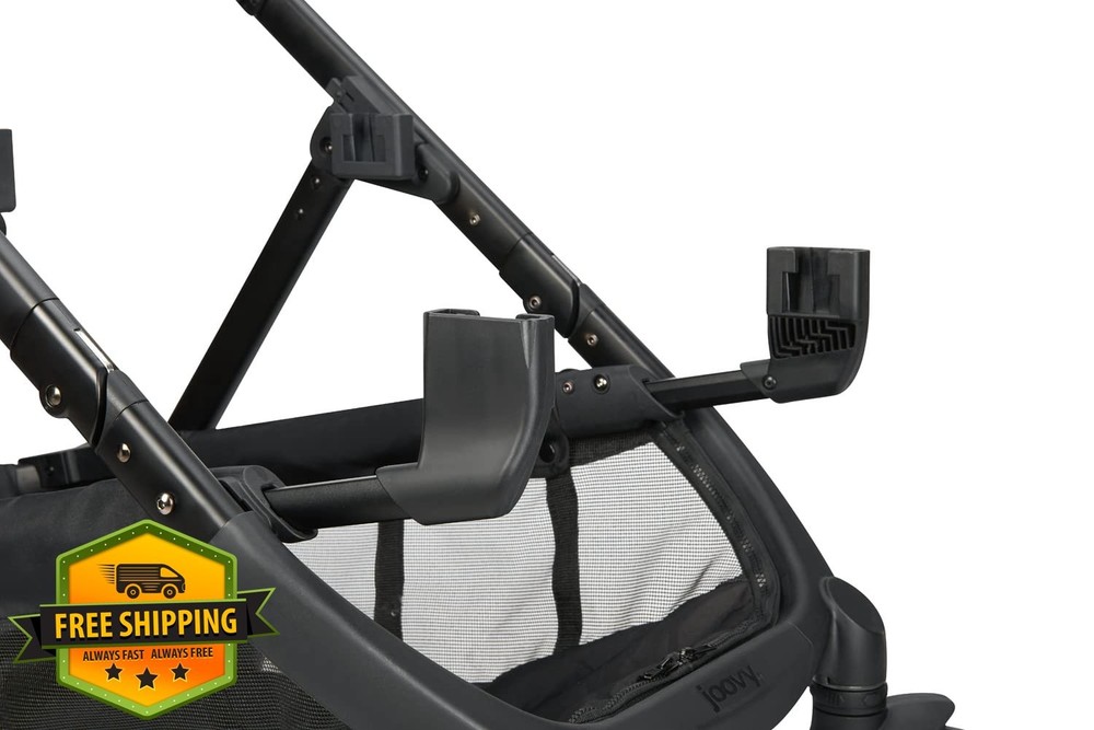Joovy New Qool Front Adapters Black