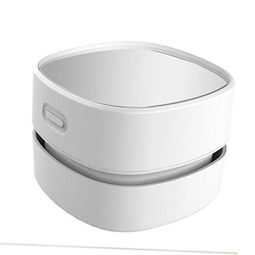 Desktop Vacuum Cleaner, Mini Table dust Sweeper Energy Saving,High White