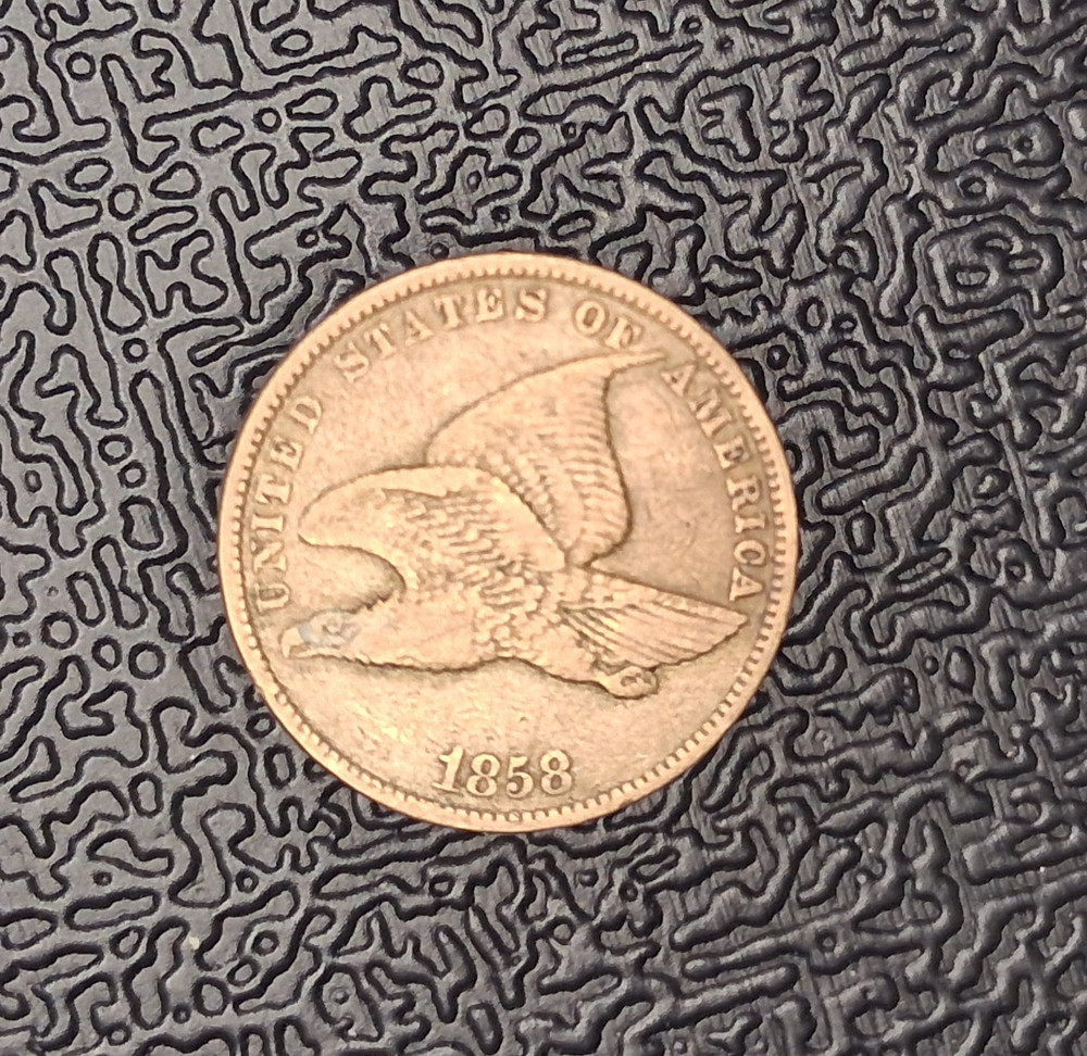 1858 Flying Eagle Cent Small Motto