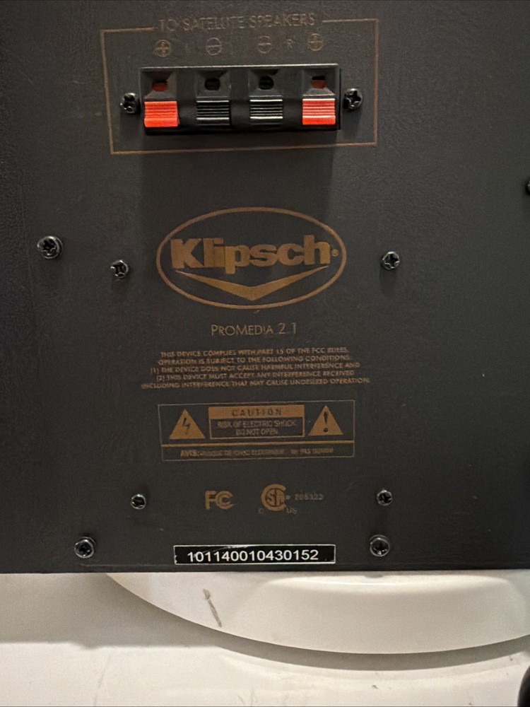 Klipsch ProMedia 2.1 THX® Certified Computer Speaker System. Video!