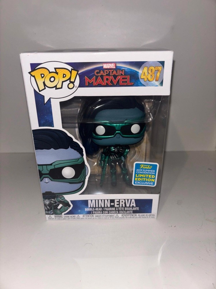 Minn-Erva Funko #487 - Captain Marvel