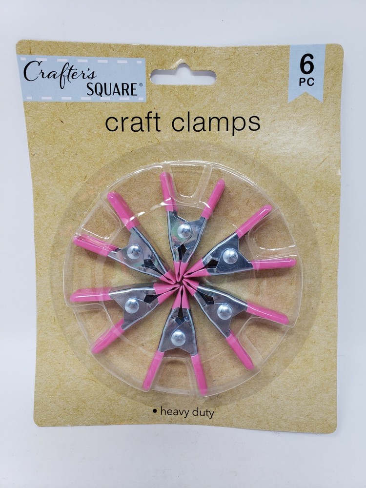 Crafter's Square 6 Pc. Craft Clamps