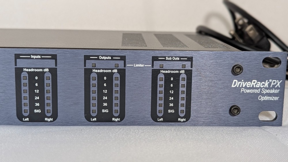 DBX DriveRack PX Powered Speaker Optimizer - Studio Liquidation