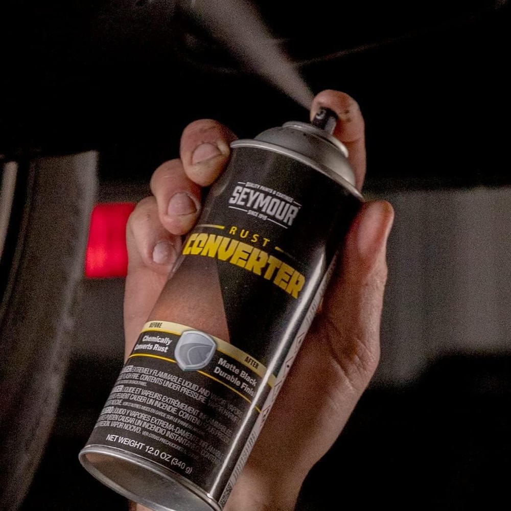 Seymour 16-45 Rust Converter, Black 16 oz,