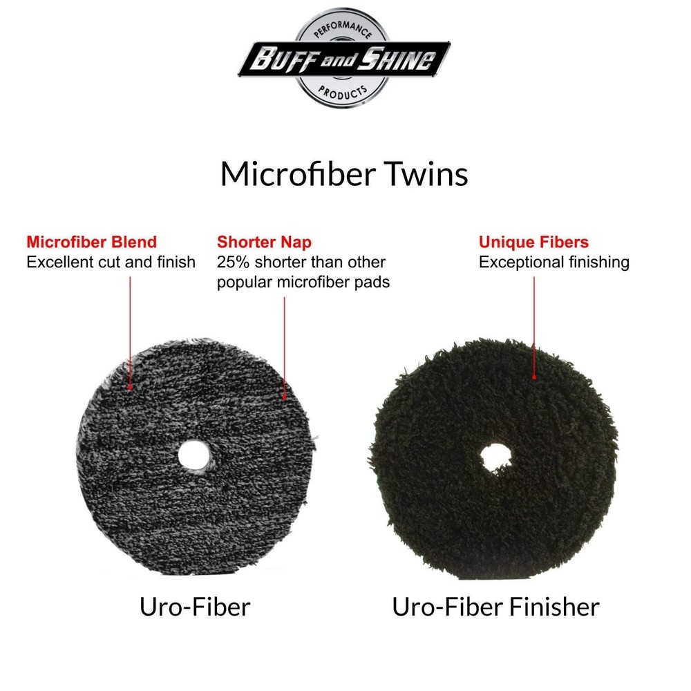 Buff and Shine Microfiber Finisher Pad 5 inch