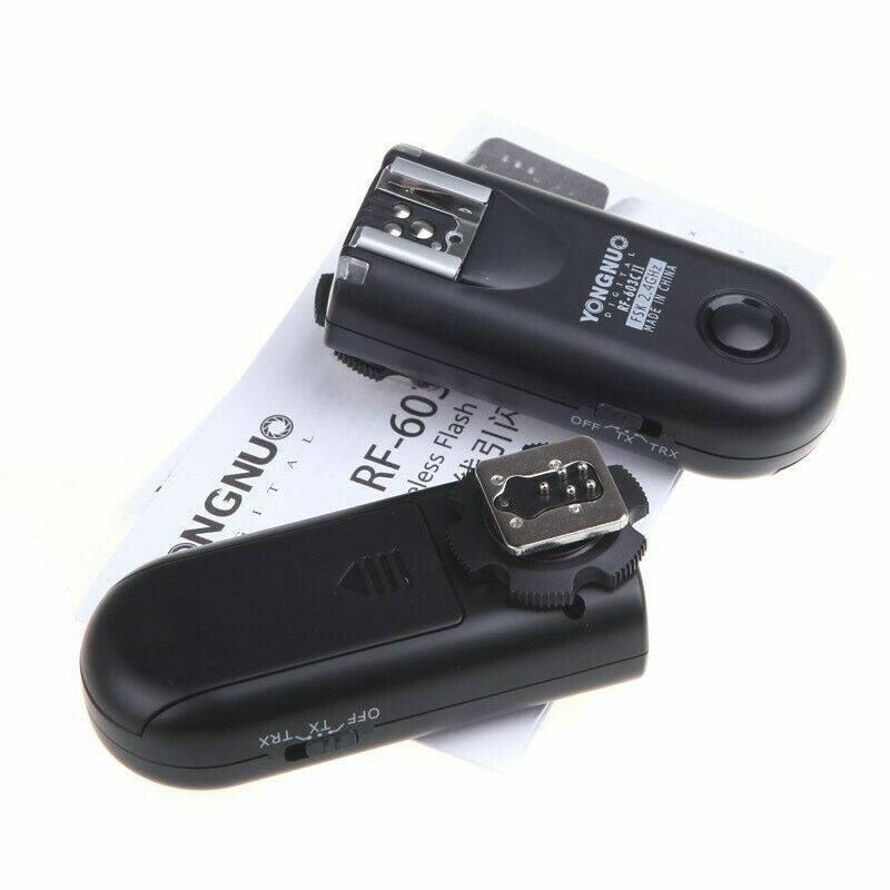 YONGNUO RF603C II/C3 2.4GHz Wireless Flash Trigger Remote System Kit for Canon