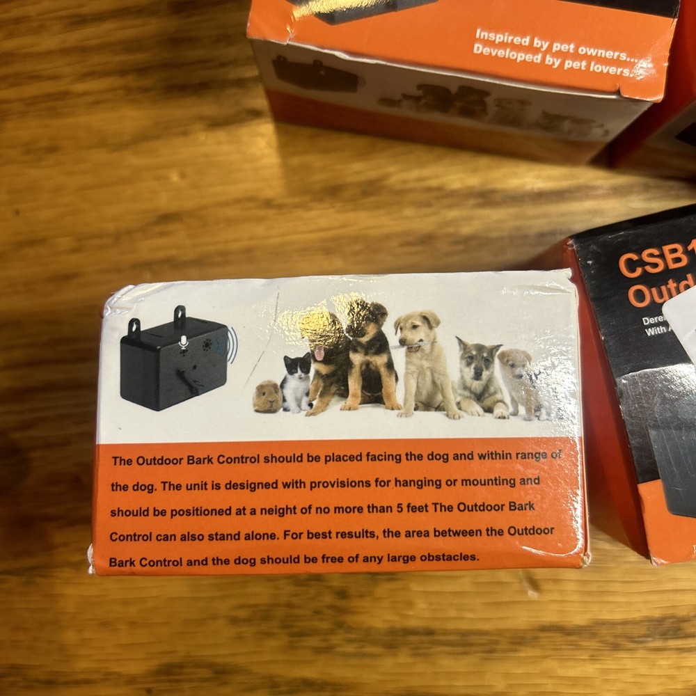 OUTDOOR BARK CONTROL CSB19 NEW IN BOX - 5pc