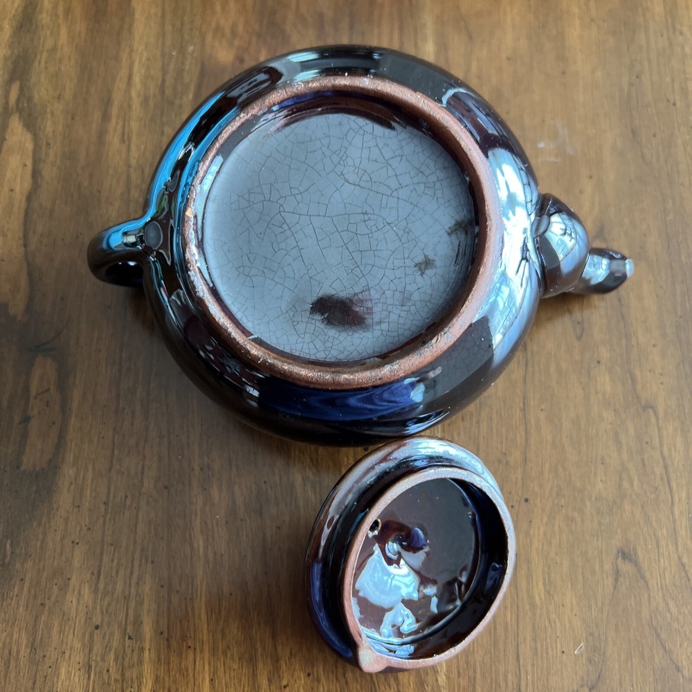 Very Rare Tiny Teapot; Vintage Lusterware; Charming!!