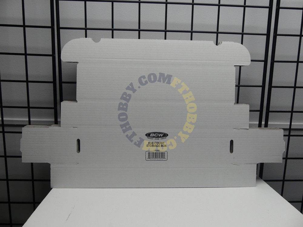 Bundle of 10 BCW 930 Ct Count Single Row Cardboard Storage Box