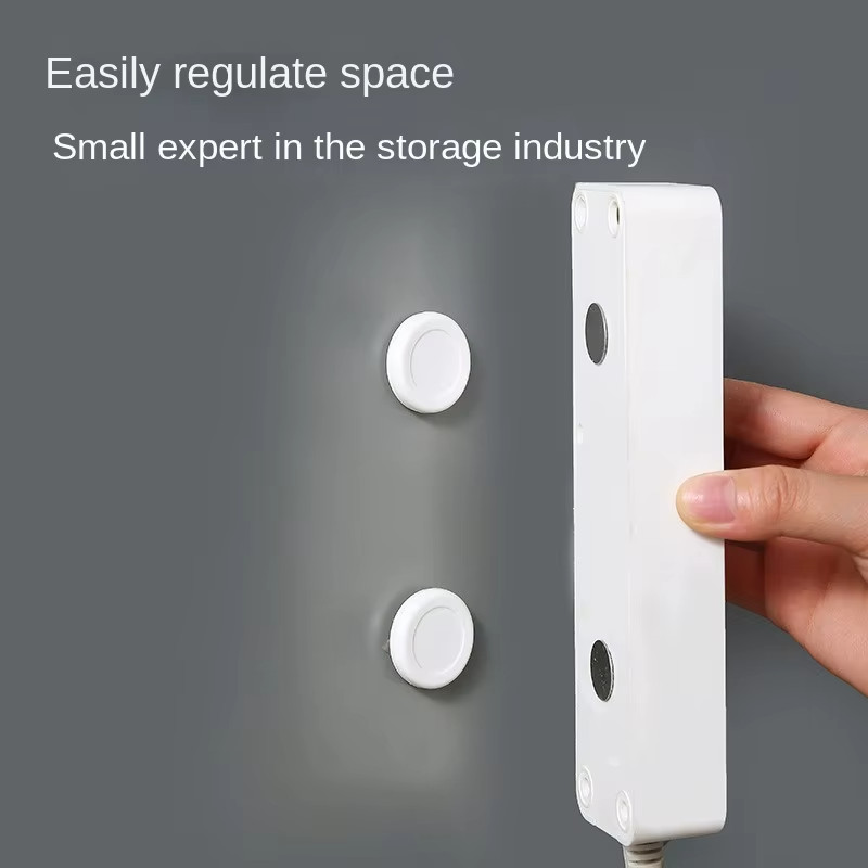 Magnetic Wall Mount Adhesive Hold Remote Control Holder - 3 Count