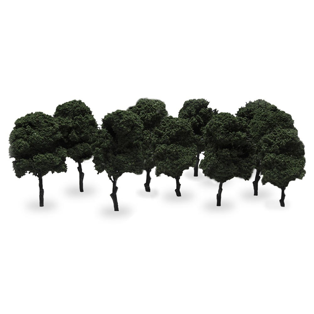Menards Goldline Train Layout Scenery - 9 Deciduous Trees