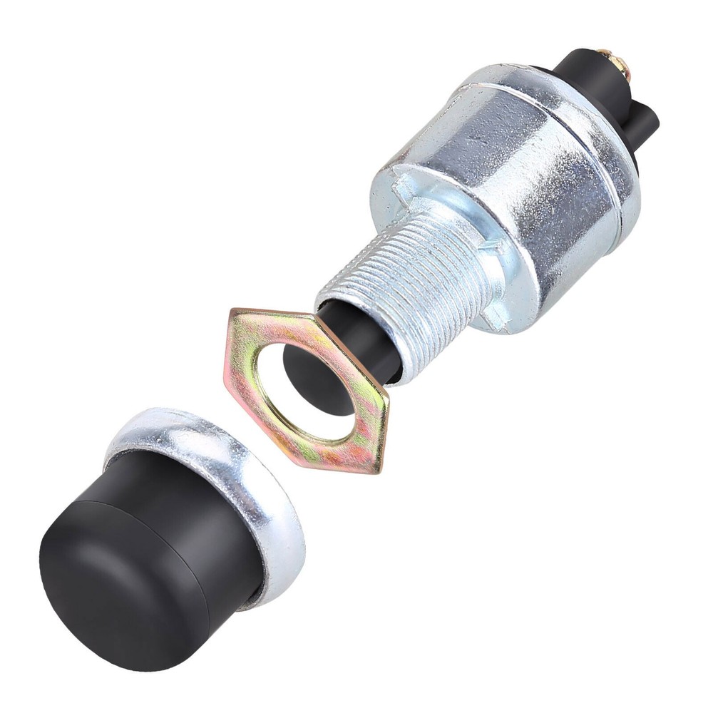 Universal Push-Button Starter Switch Waterproof Heavy-Duty Start 50A Momentary
