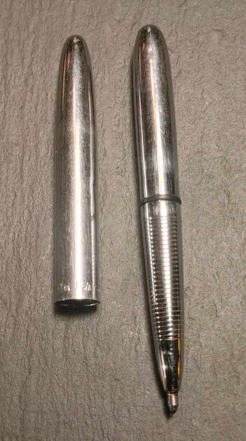 Fisher Space Pen Silver Colored Bullet Pen