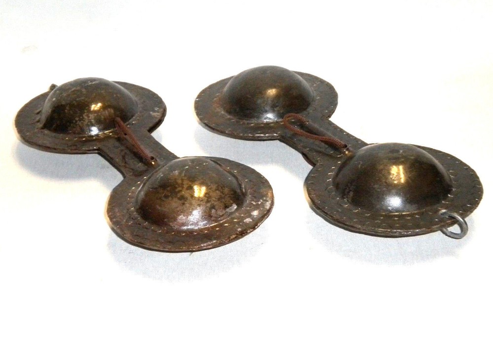 Karkaba Qarkabeb Authentic Moroccan Cymbals Iron Castanets Gnawa Hand Percussion