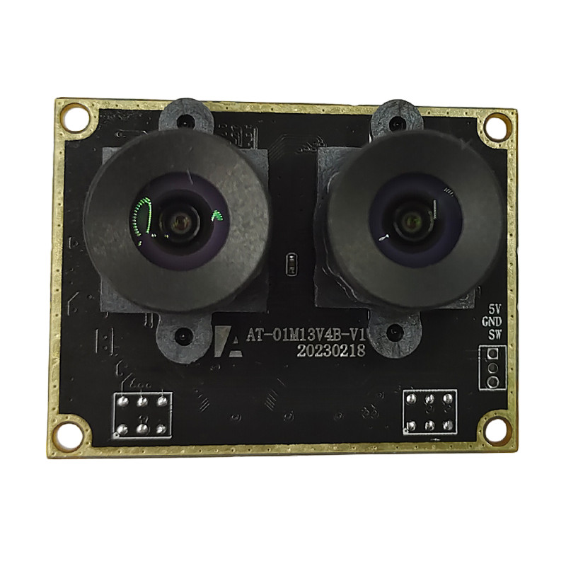 1MP OV9281 Dual Lens USB Camera Module Global Shutter Monochrome Sync Same Frame