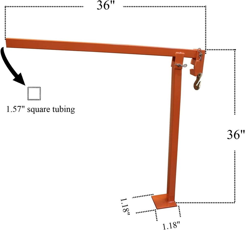 Heavy Duty Metal Post Puller Pulling T-Post Removal Farm Fence Stake Tree Stump