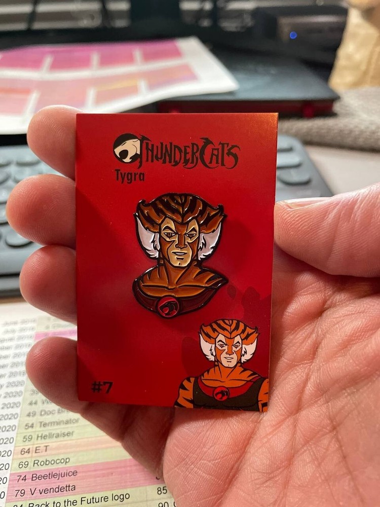 Thundercats - Tygra Cartoon Enamel Pin (New)