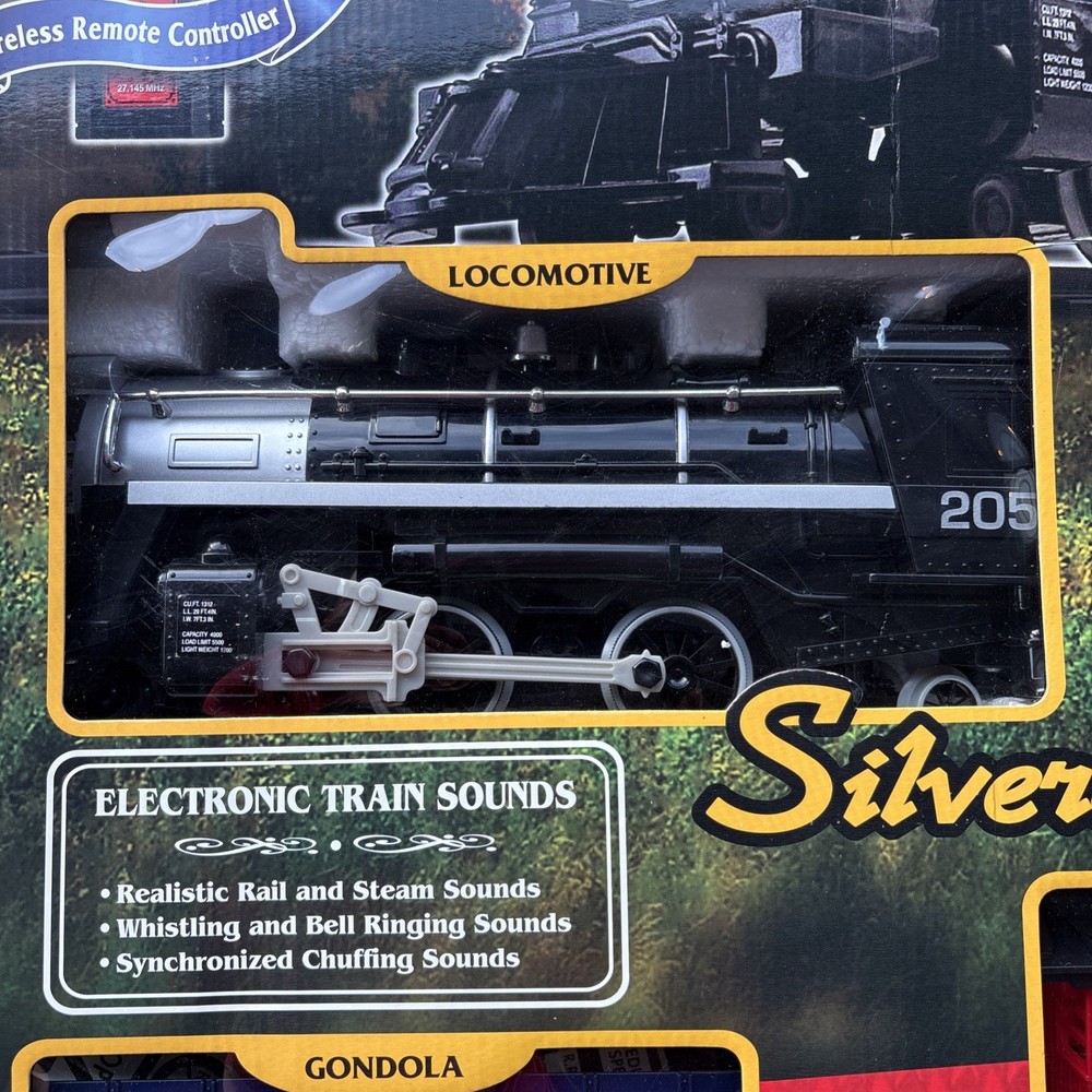 Eztec Silverado Express Wireless Remote Control Train Set Complete Tested