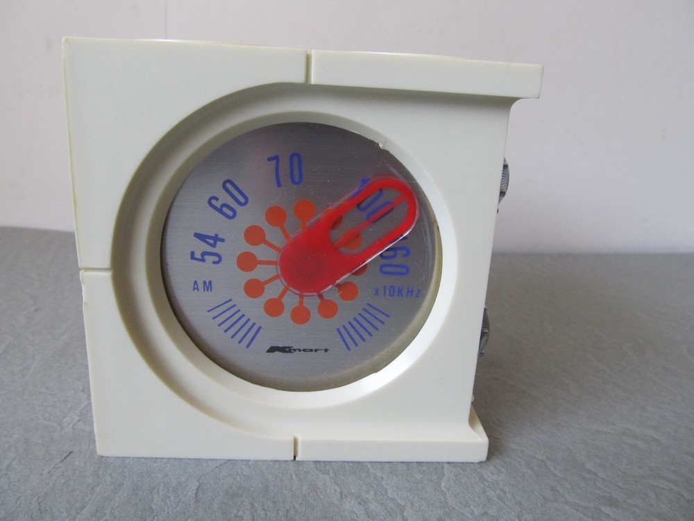 Vintage Kmart Cube AM Transistor Radio