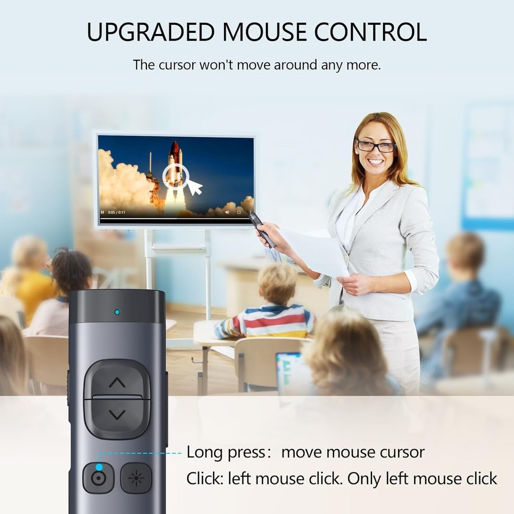 Bluetooth Wireless Presenter for PowerPoint Presentations