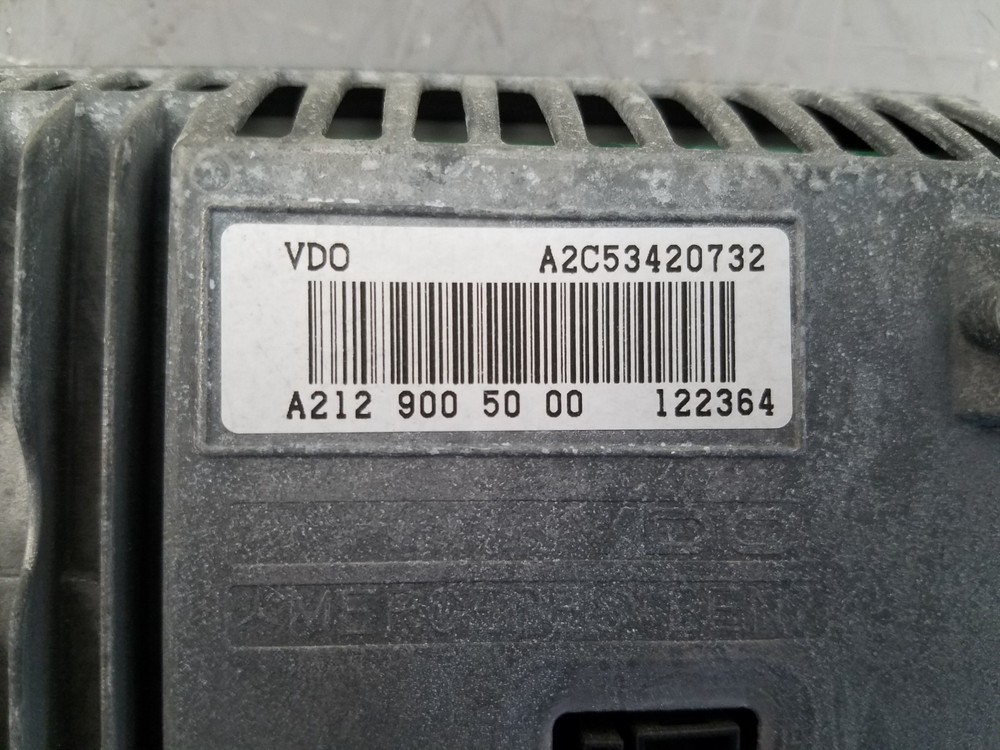 2011 Mercedes Benz AMG E 63 Navigation Display Screen #7920 B3