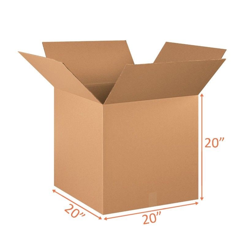 20x20x20 Shipping and Packing Box (2 Pack)