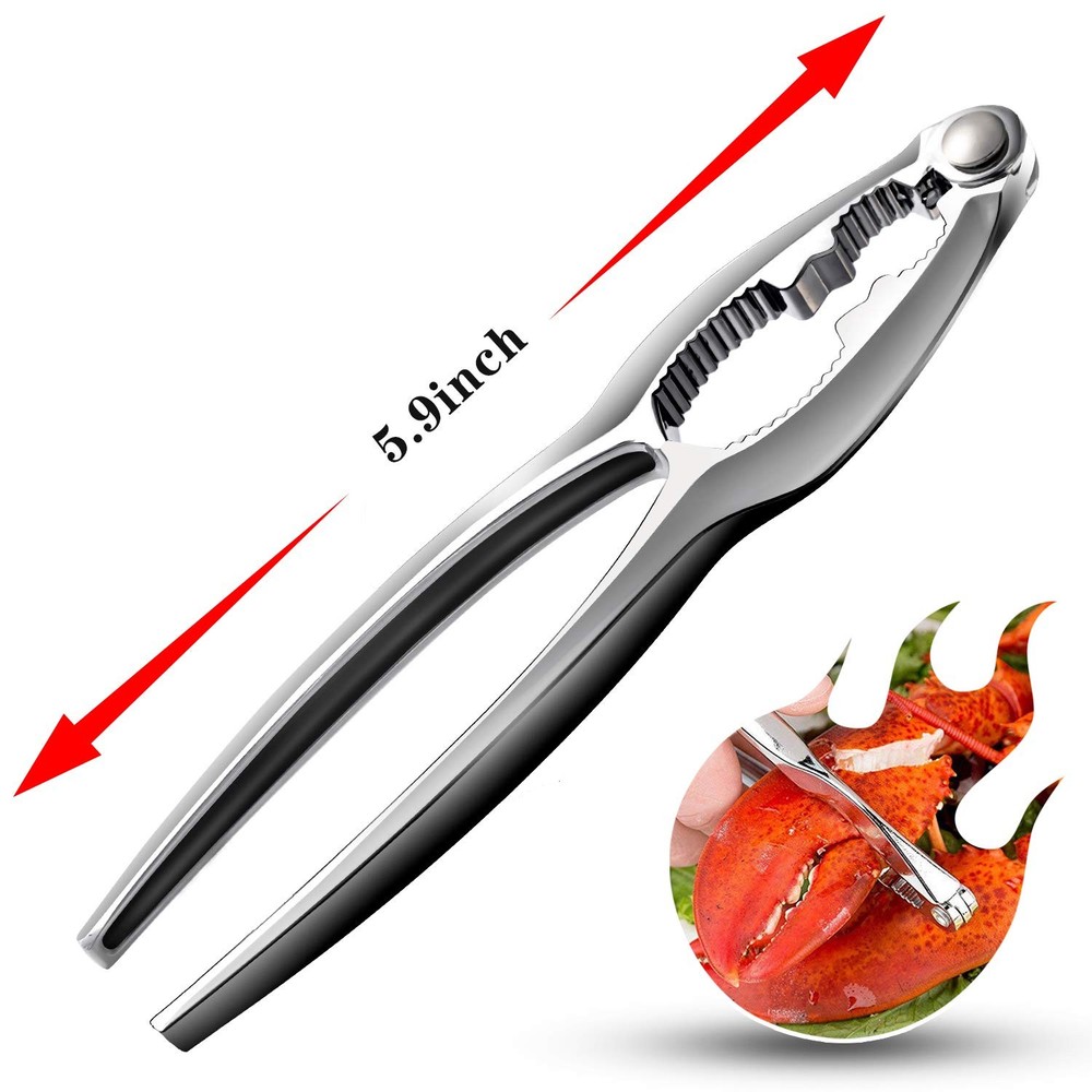 Crab Leg Crackers Seafood Tools - Lobster Crab Claw Nut Cracker 4 Pack