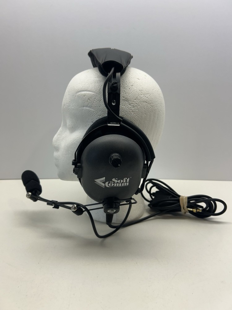 Softcomm Silver Edition C-60 Aviation Headset